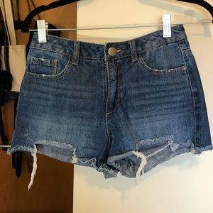 Generra High Waisted Jean Shorts Size 1